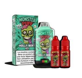 Puff Monster Puff 28k Holly Mint Ice