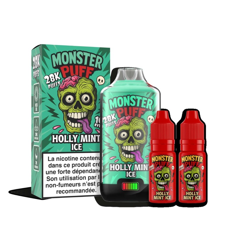 Puff Monster Puff 28k Holly Mint Ice Puff Monster Puff 28k Holly Mint Ice