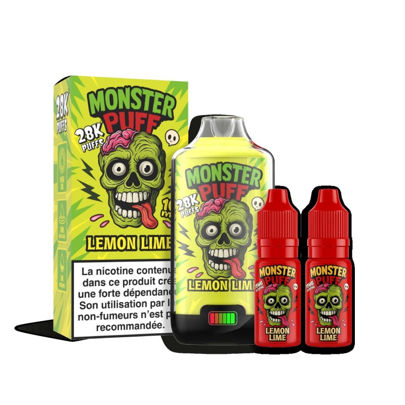 Puff Monster Puff 28k Lemon Lime Puff Monster Puff 28k Lemon Lime