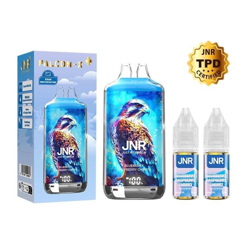 Puff Falcon-X Plus 28K JNR Blueberry Raspberry Cherry Puff Falcon-X Plus 28K JNR Blueberry Raspberry Cherry