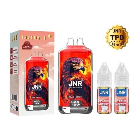 Puff Falcon-X Plus 28K Peach Berry JNR