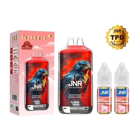 Puff Falcon-X Plus 28K Watermelon Mango Peach JNR