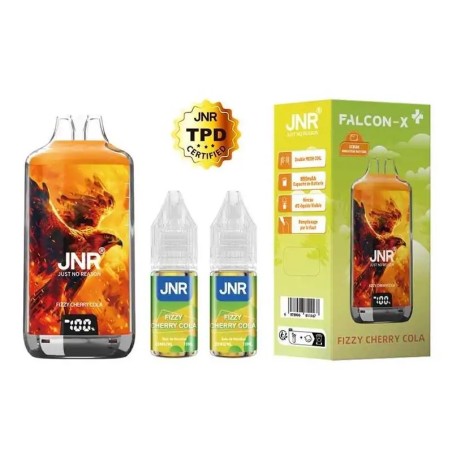 Puff Falcon-X Plus 28K Fizzy Cherry Cola 950mAh 22ml - JNR