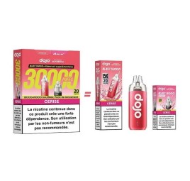 Puff Dojo Blast Bundle 30K Cerise - Cigarette Électronique Rechargeable 30000 Bouffées