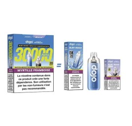 Puff Dojo Blast Bundle 30K Myrtille Framboise - Dojo by Vaporesso