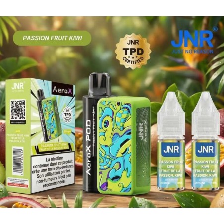 Puff AeroX 32K JNR Passion Fruit Kiwi - 2% nicotine