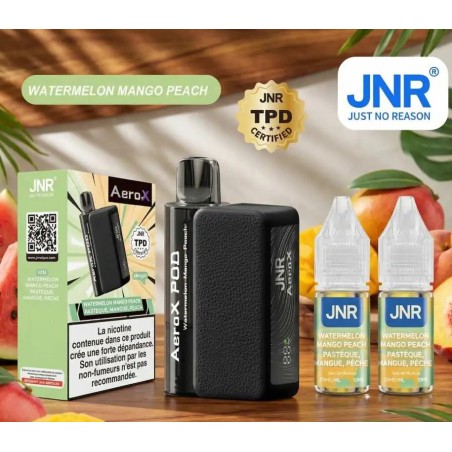 Puff AeroX 32K JNR Watermelon Mango Peach - 2% nicotine