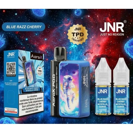 Puff AeroX 32K JNR Blue Razz Cherry - 2% Nicotine