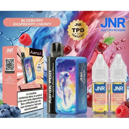 Puff AeroX 32K JNR Blueberry Raspberry Cherry - 2% nicotine