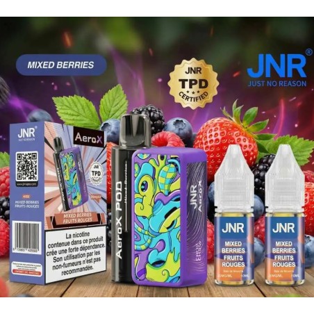 Puff AeroX 32K JNR Mixed Berries - 2% nicotine