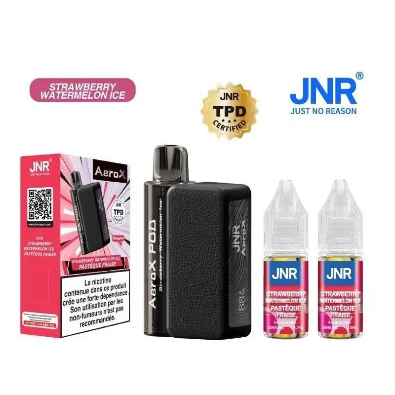 Puff AeroX 32K JNR Strawberry Watermelon Ice - 2% nicotine