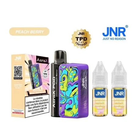 Puff AeroX 32K JNR Peach Berry - 2% nicotine
