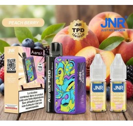 Puff AeroX 32K JNR Peach Berry - 2% nicotine
