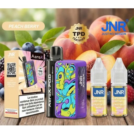 Puff AeroX 32K JNR Peach Berry - 2% nicotine