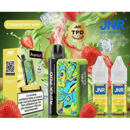 Puff AeroX 32K JNR Strawberry Kiwi - 2% nicotine