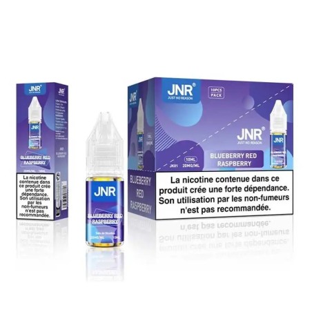 E-liquide Blueberry Red Raspberry 10ml JNR Falcon-X Plus - Sel de Nicotine 20mg