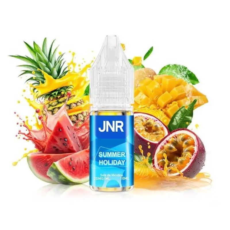 E-liquide Summer Holiday 10ml JNR - Sels de Nicotine 20mg Fruits Tropicaux E-liquide Summer Holiday 10ml JNR - Sels de Nicotine 20mg Fruits Tropicaux