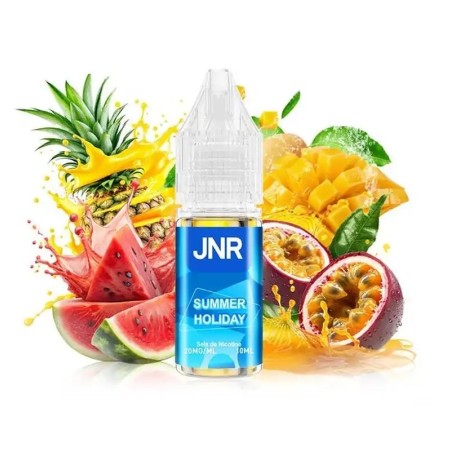 E-liquide Summer Holiday 10ml JNR - Sels de Nicotine 20mg Fruits Tropicaux