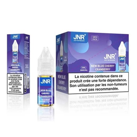 E-liquide JNR New Blue Cherry Cranberry 10ml - Sels de Nicotine 20mg