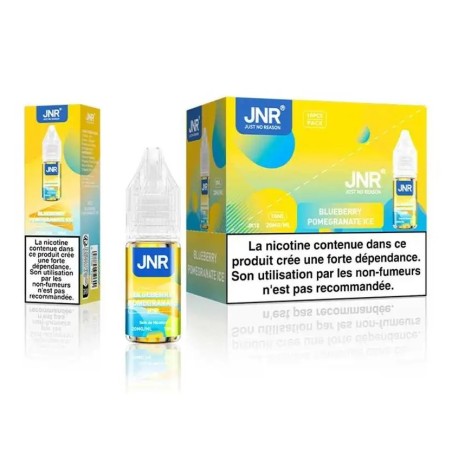 E-liquide Blueberry Pomegranate Ice 10ml JNR Falcon-X Plus - Sel de Nicotine 20mg