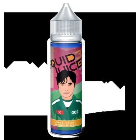 002 Squid Juice 3 - E-liquide Cerise Cassis Framboise Bleue 50ml