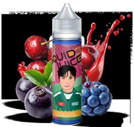 002 Squid Juice 3 - E-liquide Cerise Cassis Framboise Bleue 50ml
