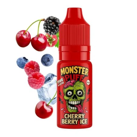Eliquide Monster Puff 10ml Cherry Berry Ice