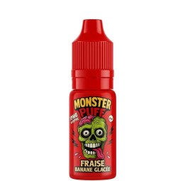 Eliquide Monster Puff 10ml Fraise Banane Glacee