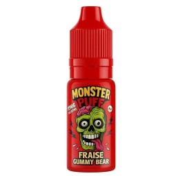 Eliquide Monster Puff 10ml Fraise Gummy Bear