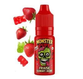 Eliquide Monster Puff 10ml Fraise Gummy Bear