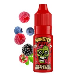 E-liquide Monster Puff 10ml Mr Blue Mix Fruits Rouges