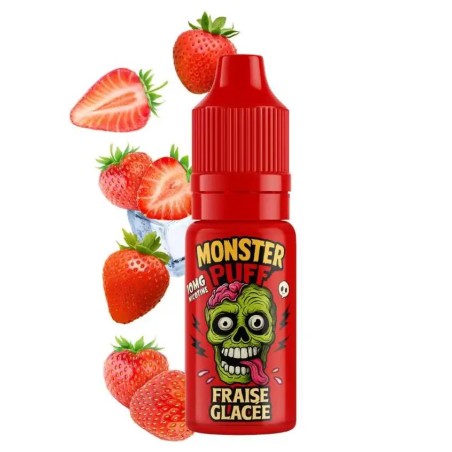 Eliquide Monster Puff 10ml Fraise Glacee
