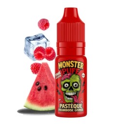 E-liquide Monster Puff Pastèque Framboise Givrée 10ml