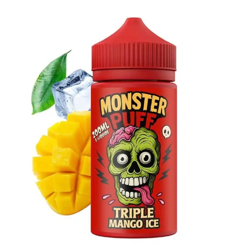 Eliquide Monster Puff 200ml Triple Mango Ice