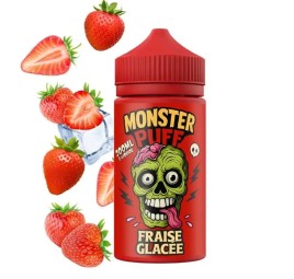 Eliquide Monster Puff 200ml Fraise Glacee