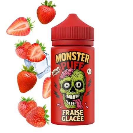 Eliquide Monster Puff 200ml Fraise Glacee