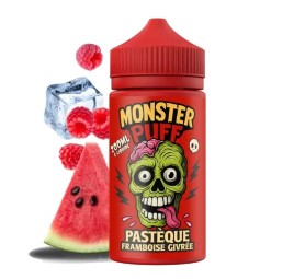Eliquide Monster Puff 200ml Pasteque Framboise Givree