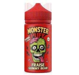 E-liquide Monster Puff 200ml Fraise Gummy Bear