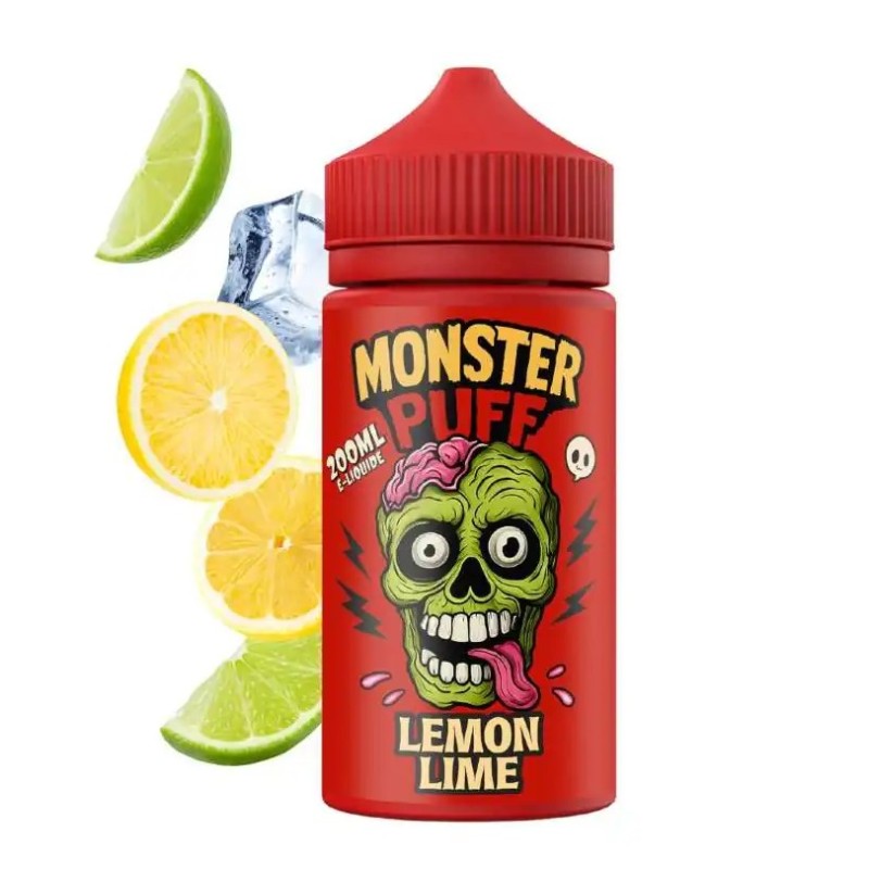 Eliquide Monster Puff 200ml Lemon Lime