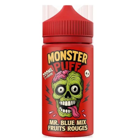 Eliquide Monster Puff 200ml Mr Blue Mix Fruits Rouges