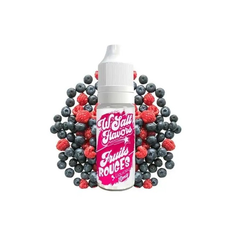 E-liquide Fruits Rouges Wsalt Flavors 10ml - Liquideo