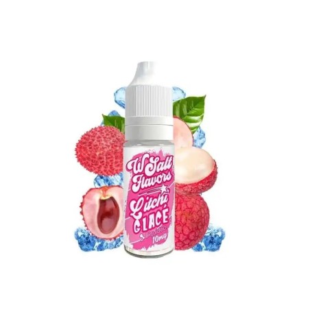 E-liquide Litchi Glacé 10ml Wsalt Flavors - Liquideo