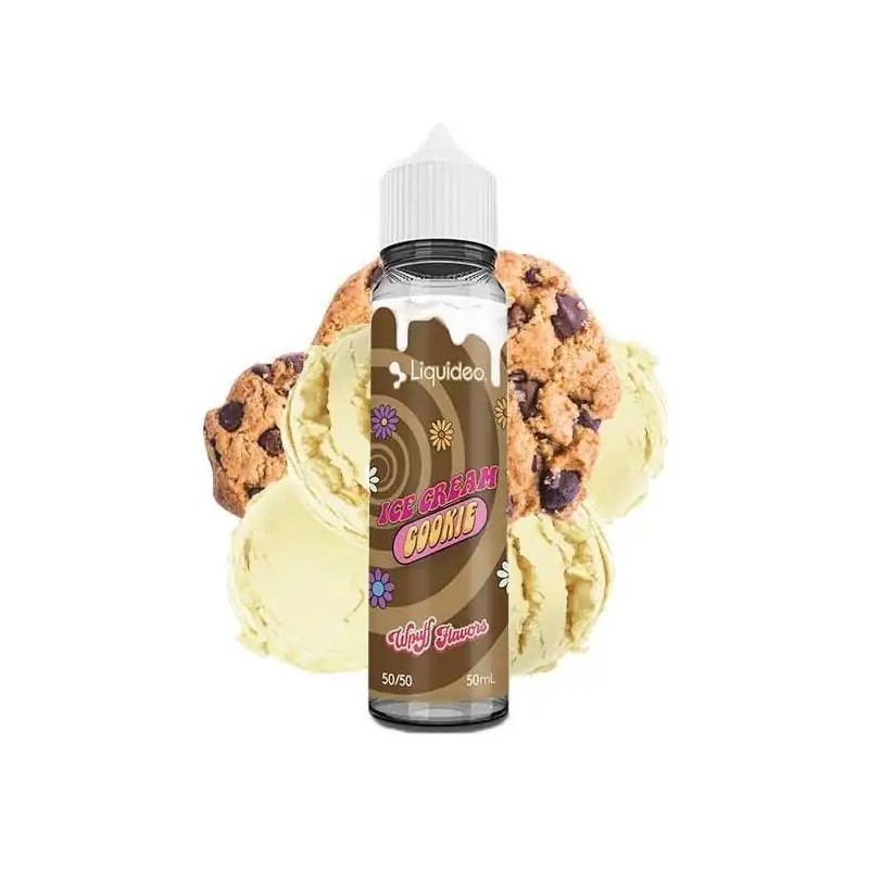 Ice Cream Cookie 50ml Wpuff Flavors by Liquideo