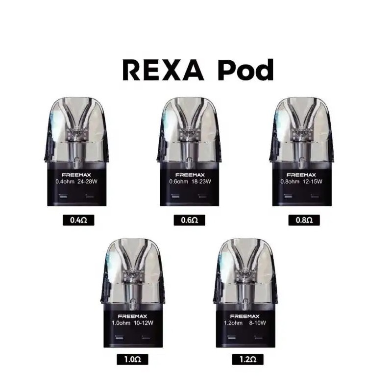 Cartouche Rexa Pod 3ml (3pcs) - Freemax Cartouche Rexa Pod 3ml (3pcs) - Freemax