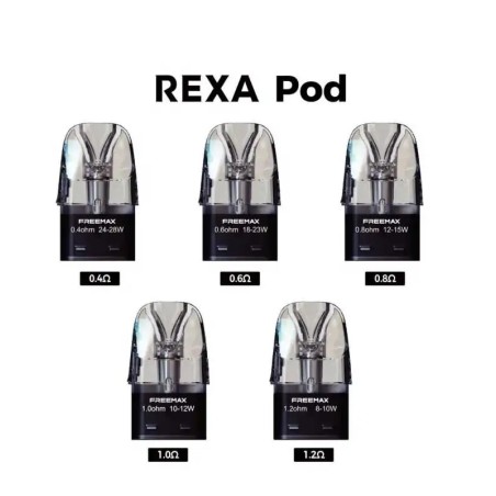 Cartouche Rexa Pod 3ml (3pcs) - Freemax