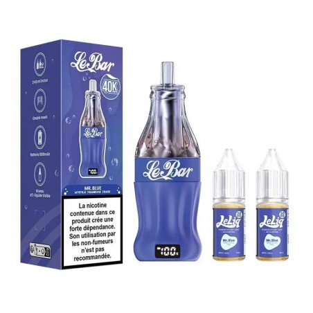 Puff Le Bar 40K 22ml Mr Blue - Lost Vape