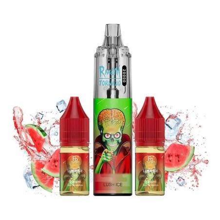 Puff Tornado RandM 20K Lush Ice 850mAh - Fumot