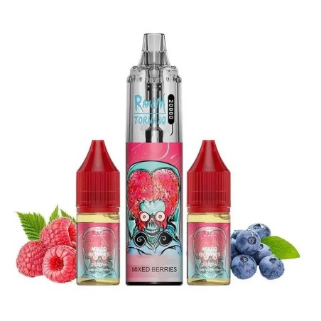 Puff Tornado RandM 20K Mixed Berries 850mAh - Fumot