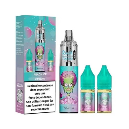 Puff Tornado RandM 20K Peach Ice 850mAh - Fumot