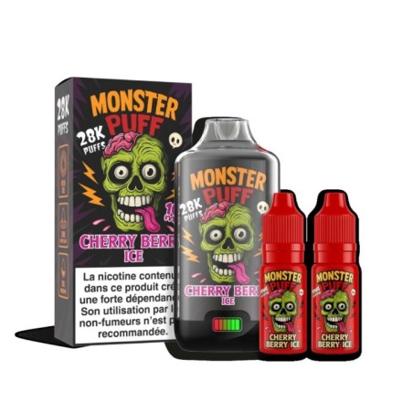 Puff - Monster Puff 28k Cherry Berry Ice